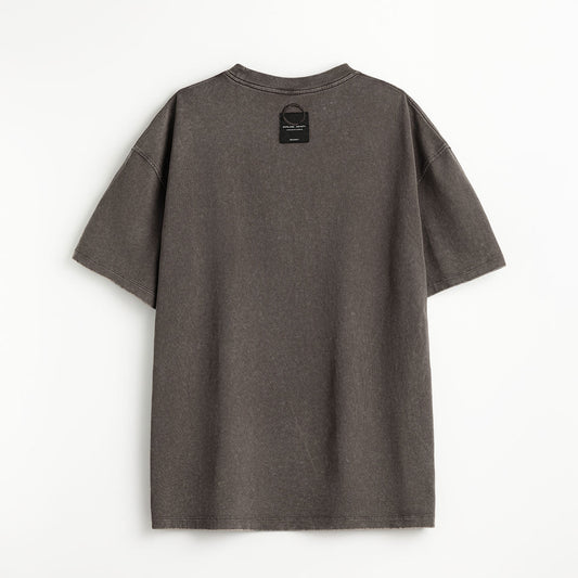 Apparel & Accessories Men's Clothing Men's T-Shirts Wholesale 260 Gsm Supima 100% Cotton T Shirt Custom Heavyweight Acid Wash Oversized Vintage T Shirt Washed T Shirt