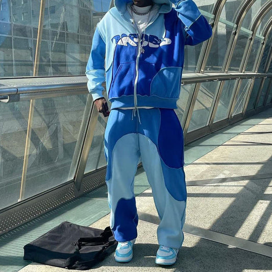 High Quality Mens Training Sports Suit Track Suits Custom Trousers Two Piece Set Jogging Tracksuit Designs for Men