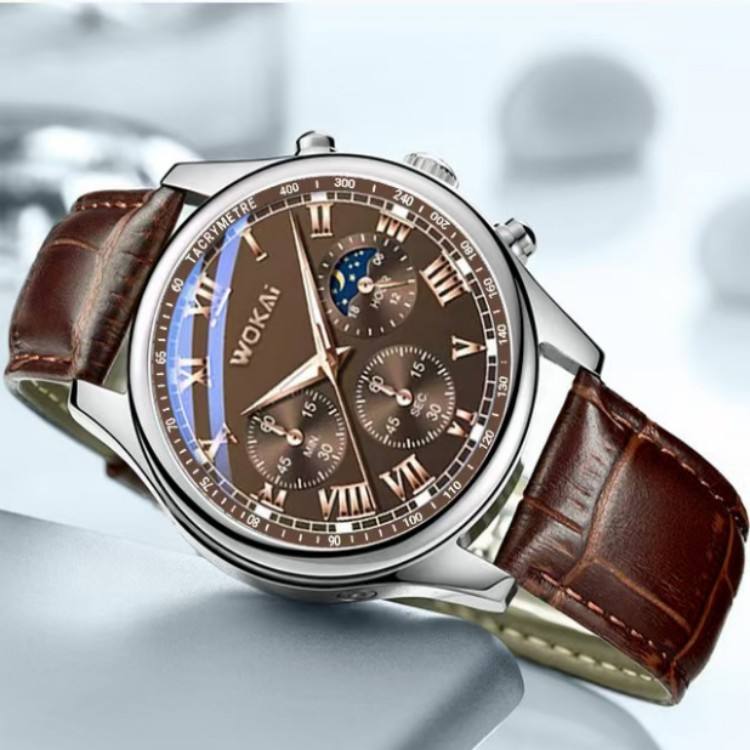 Fashion Men Watches Luxury Men Sports Quartz Wrist Watch Man Business Casual Leather Watch