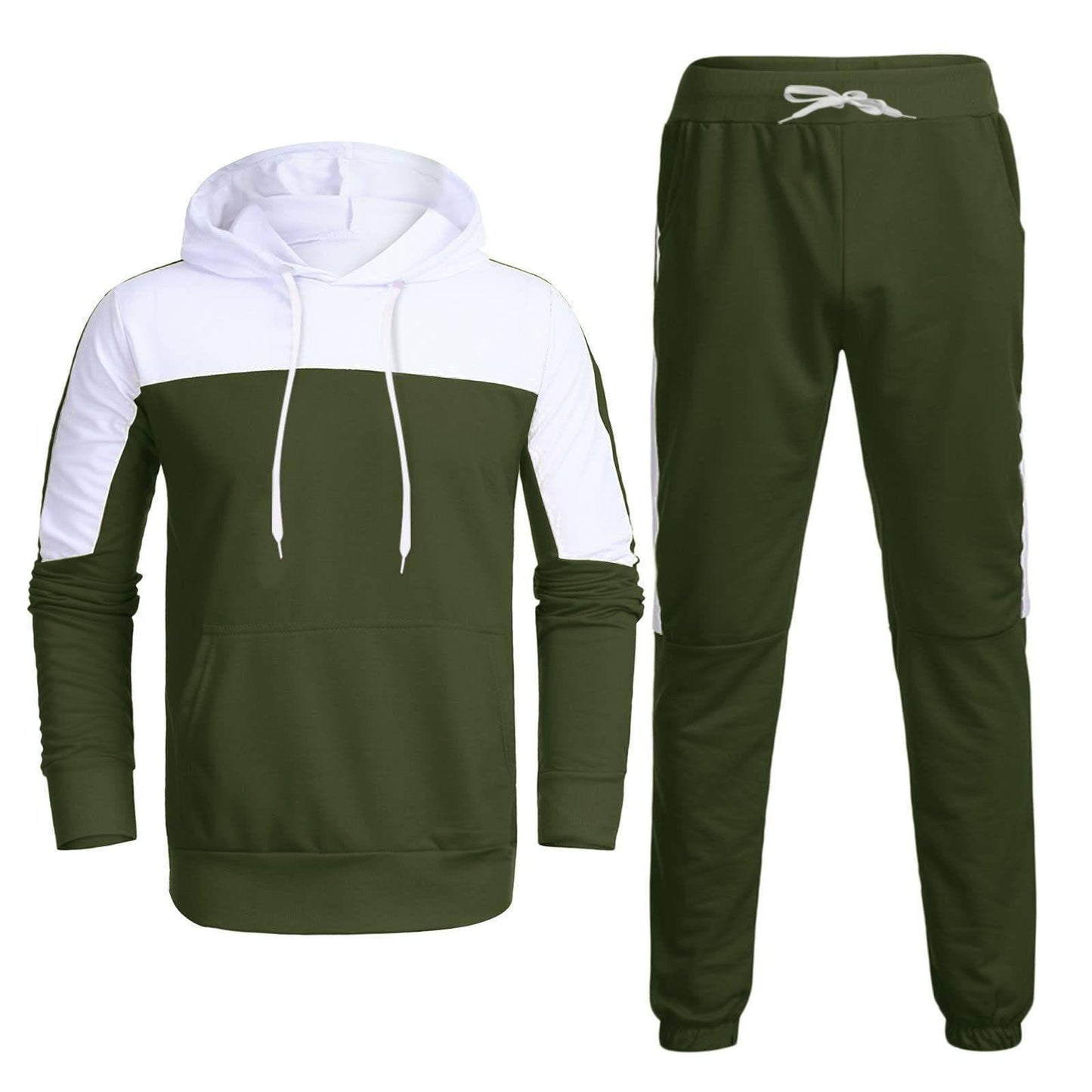Hoodies For Men Pullover Track Suits Casual Athletic Jogging Sweat Suits Outfits