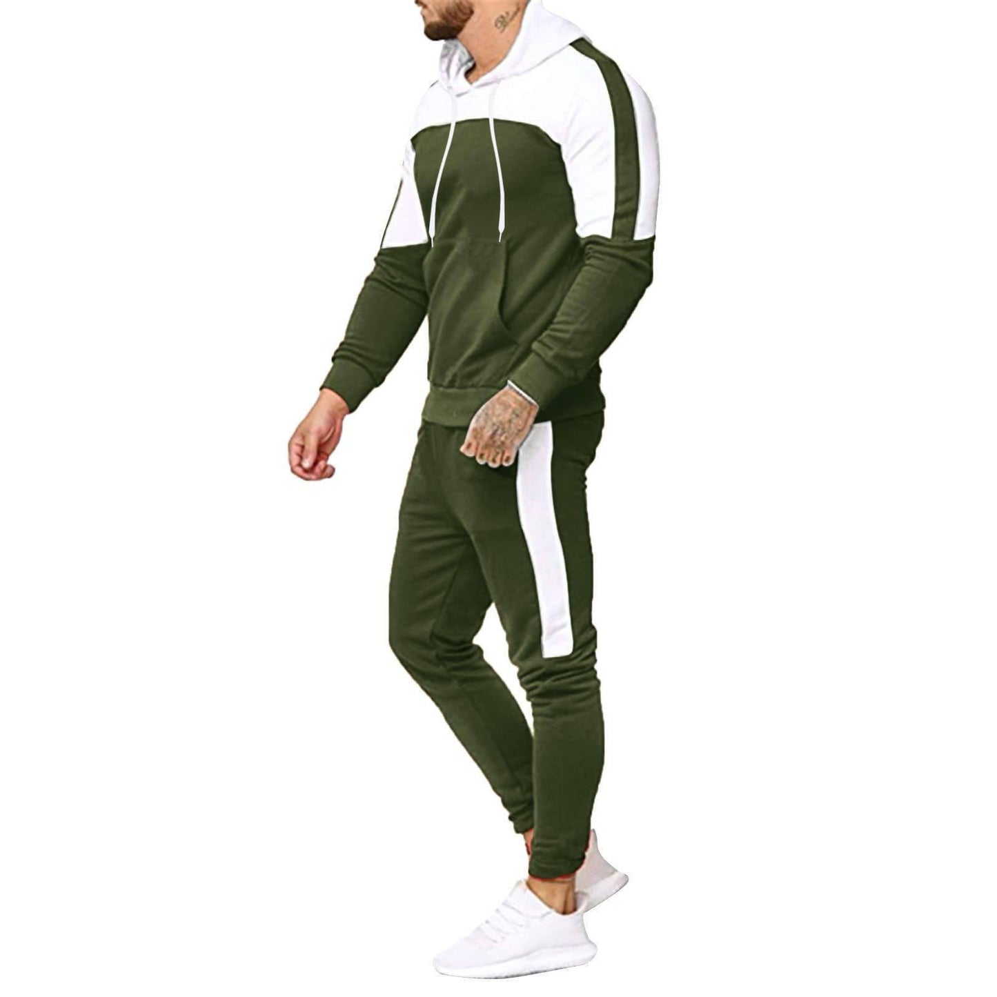 Hoodies For Men Pullover Track Suits Casual Athletic Jogging Sweat Suits Outfits
