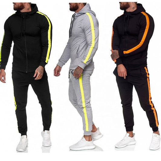 High Quality Tech Fleece Tight Fitting Sportswear Custom Gym Track Suits Men Sports Tracksuit Custom Tracksuits for Man