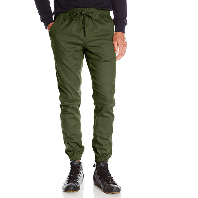 Men's High Quality Loose Fit Jogger Pants Custom Logo Trousers Street Wear Oversized Sweatpants Casual Mid-Waist Style Trouser