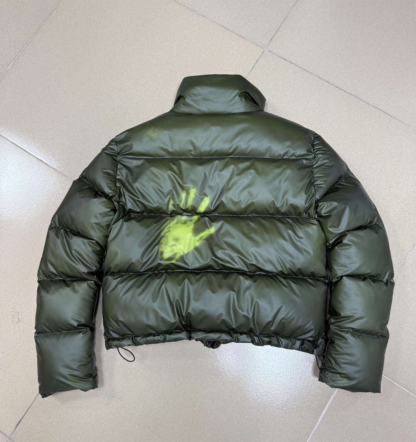 Winter Windproof Heated Thermochromatic Thick Padded Temperature Sensing Color Change Thermos Heat Reactive Puffer Jackets Men