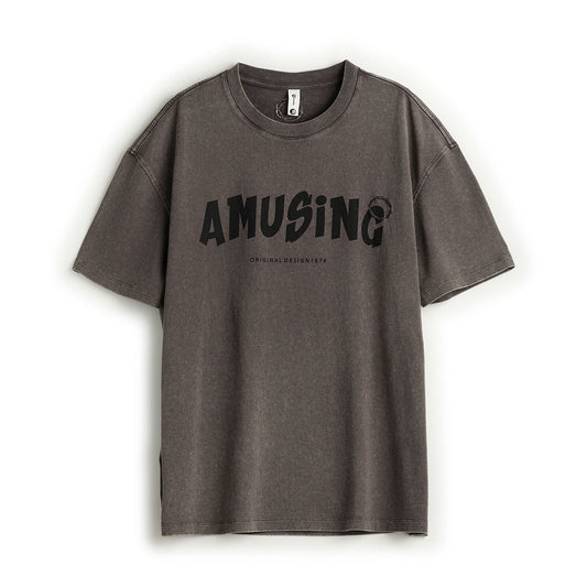 Apparel & Accessories Men's Clothing Men's T-Shirts Wholesale 260 Gsm Supima 100% Cotton T Shirt Custom Heavyweight Acid Wash Oversized Vintage T Shirt Washed T Shirt