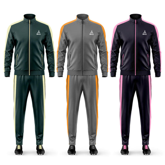 Custom Sportswear with logo Set for Men's Gym Fitness. High-quality, Soft, Custom Zippers for Jogging and Training Sportswear