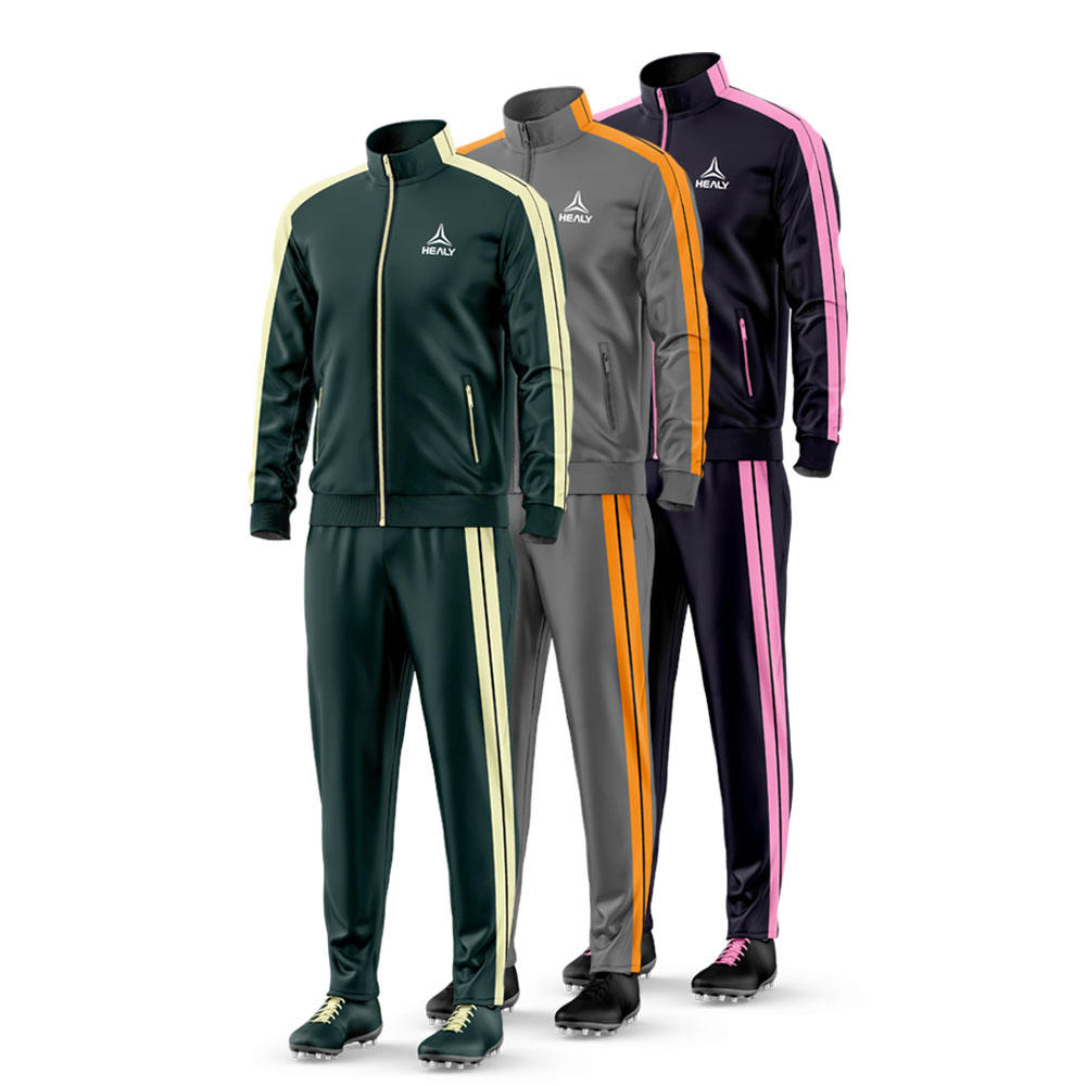 Custom Sportswear with logo Set for Men's Gym Fitness. High-quality, Soft, Custom Zippers for Jogging and Training Sportswear