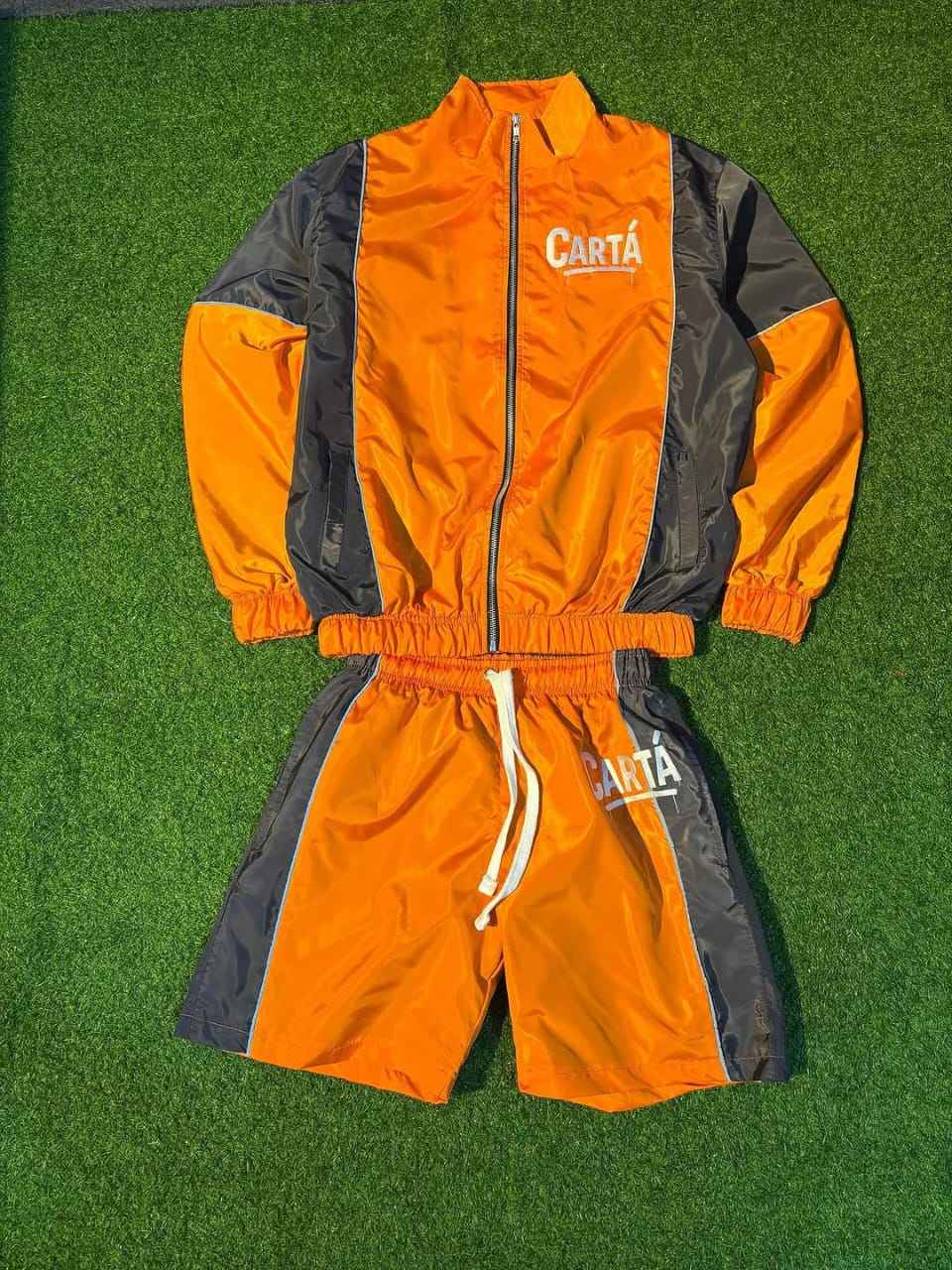 Nylon Shorts Tracksuit for Men Summer Casual Wear Two Piece Jogging Suit Custom High Quality Polyester Windbreaker Shorts Set
