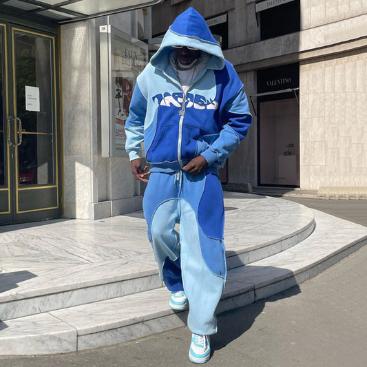 High Quality Mens Training Sports Suit Track Suits Custom Trousers Two Piece Set Jogging Tracksuit Designs for Men